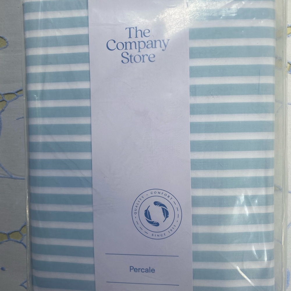 Striped Blue Duvet Cover